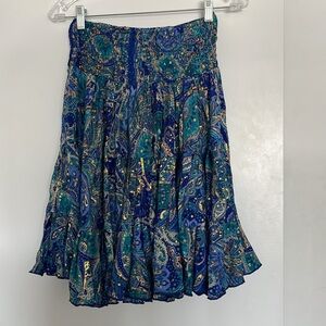 Silk Blend Vacation Skirt